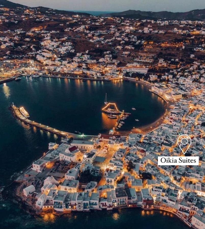Oikia Suites Mykonos Mykonos Town エクステリア 写真